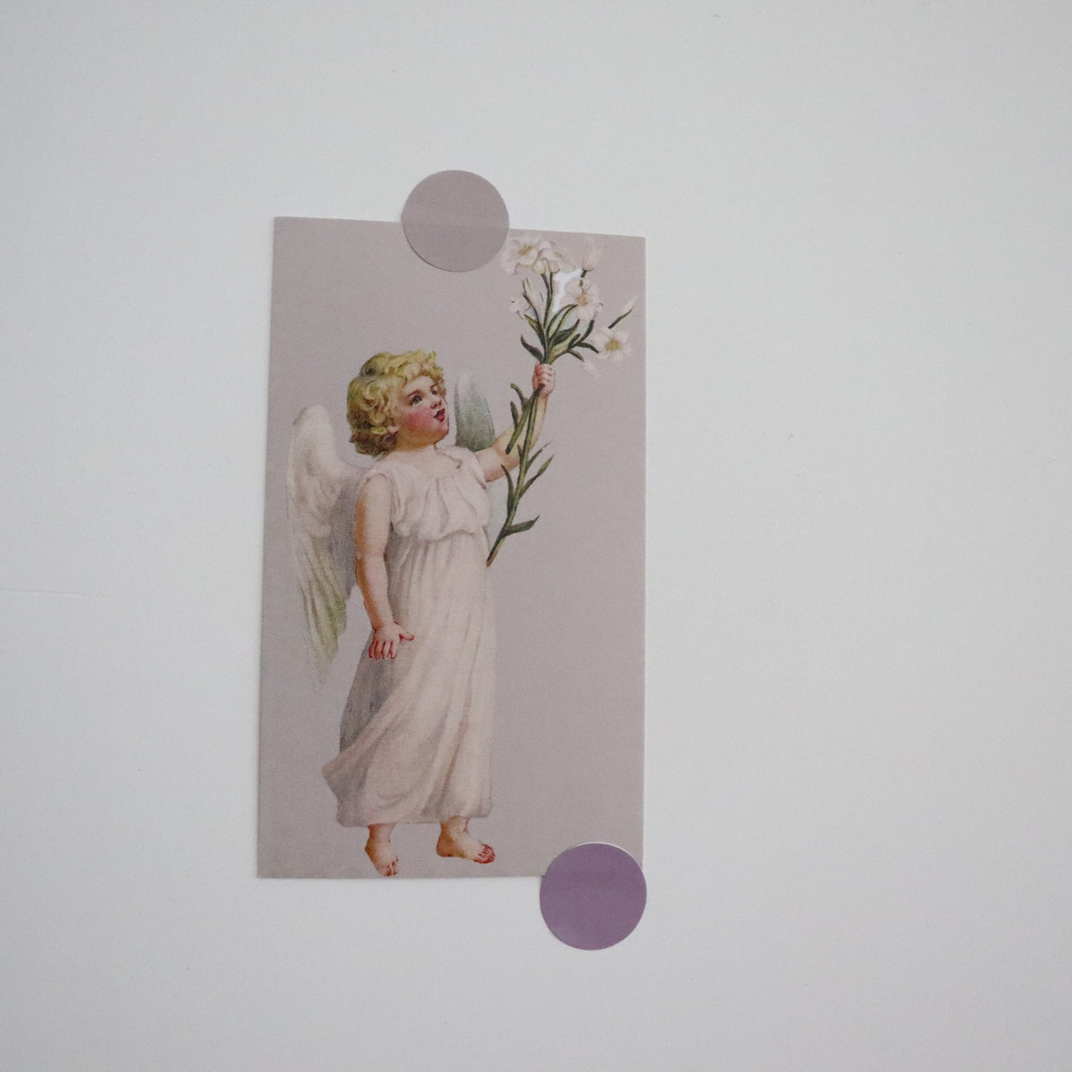 Poster Angeli putti vintage