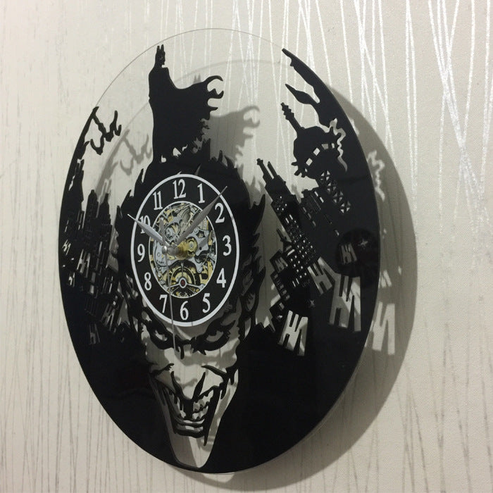 Orologio da parete Silhouette grattacieli
