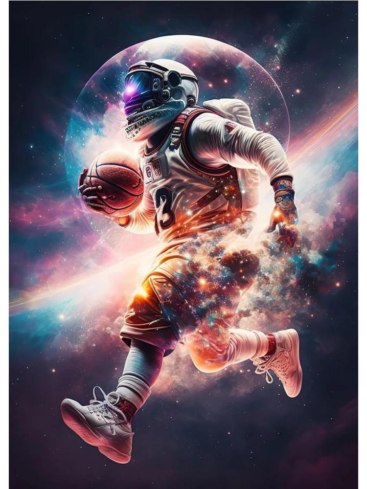 Poster Astronauti nello spazio