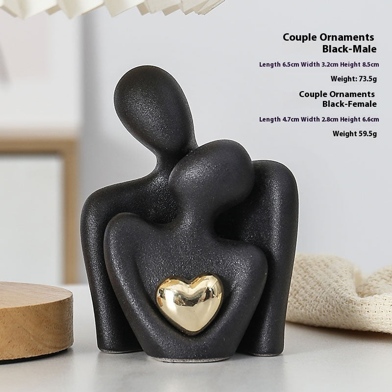 Decorazione cuore oro