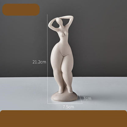 Quadro donna astratta