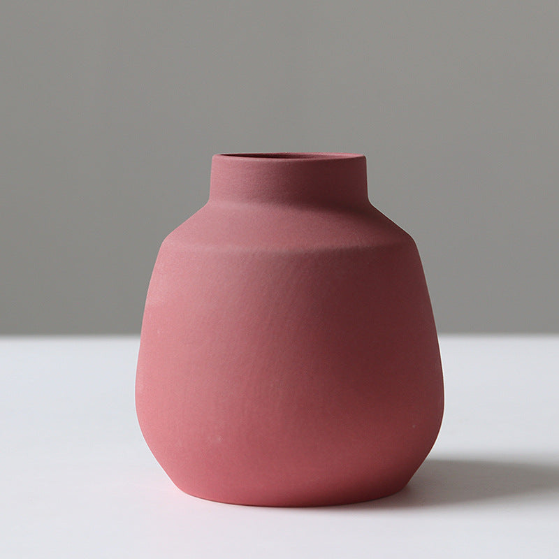 Vaso fiori secchi decorativo