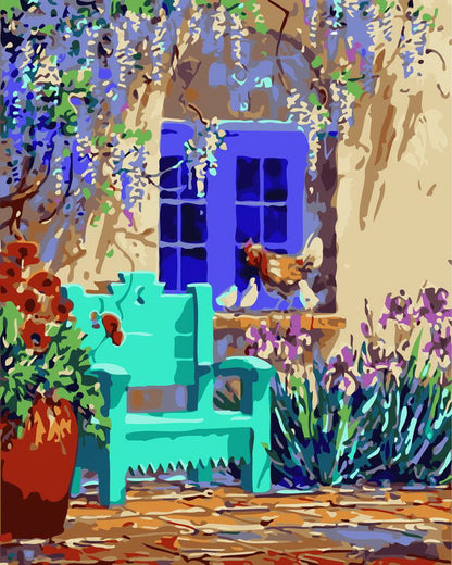Quadro nordic paesaggio