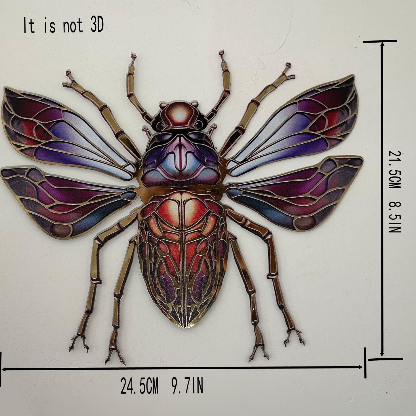 Adesivo murale scarabeo