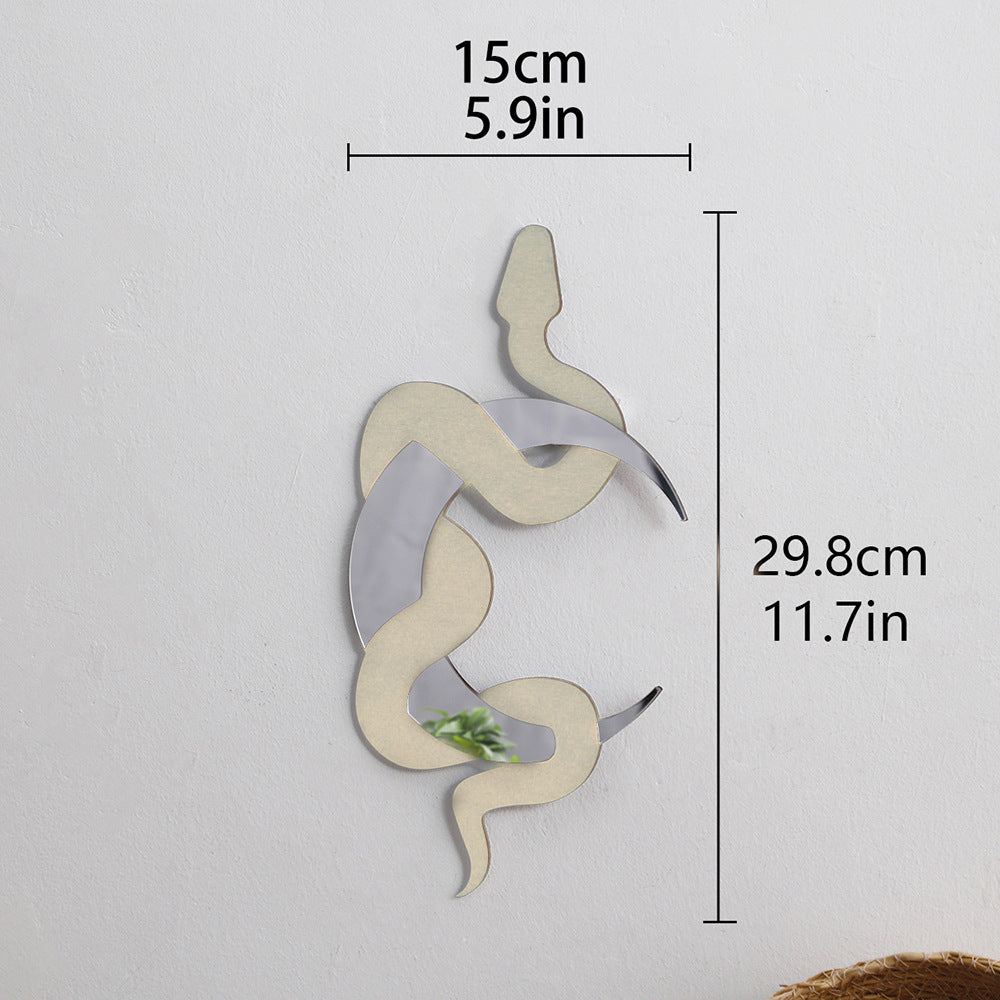 Adesivo 3D specchio luna