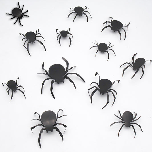 Adesivo murale Pipistrelli ragni halloween