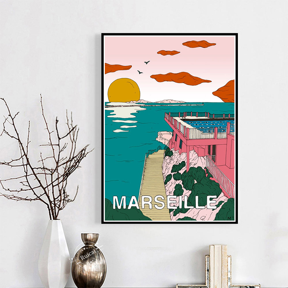 Quadro decorativo viaggio