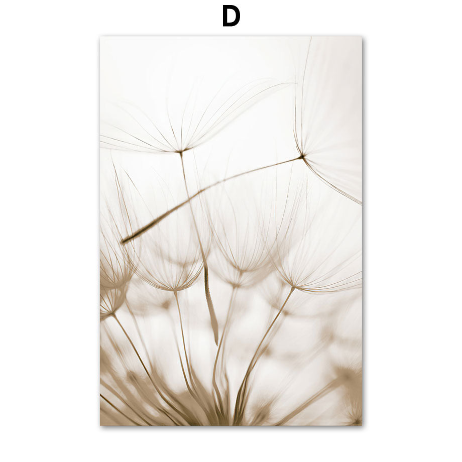 Quadro spiaggia fiori