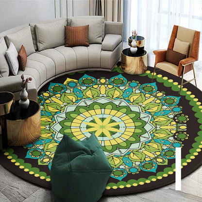 Tappeto mandala stile etnico