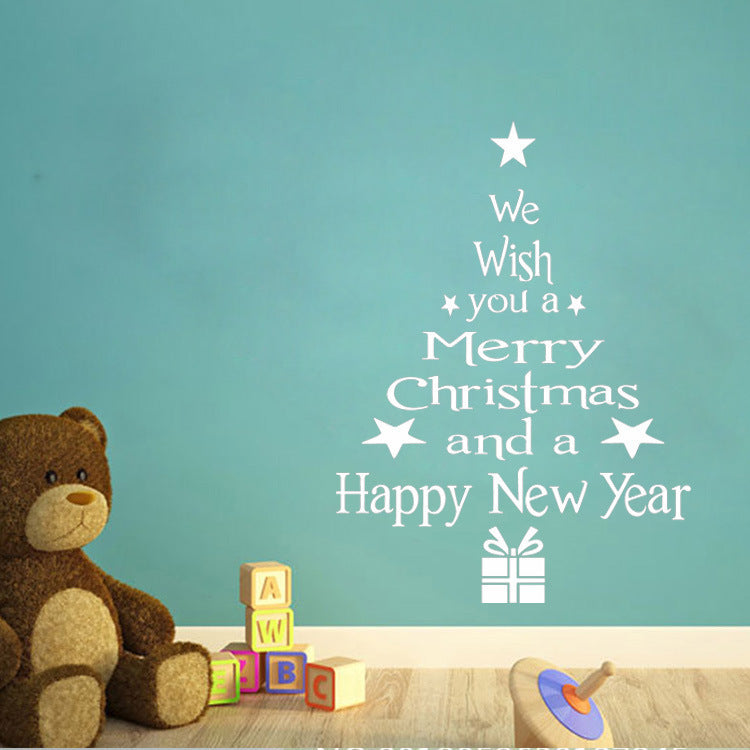 Adesivo albero Natale