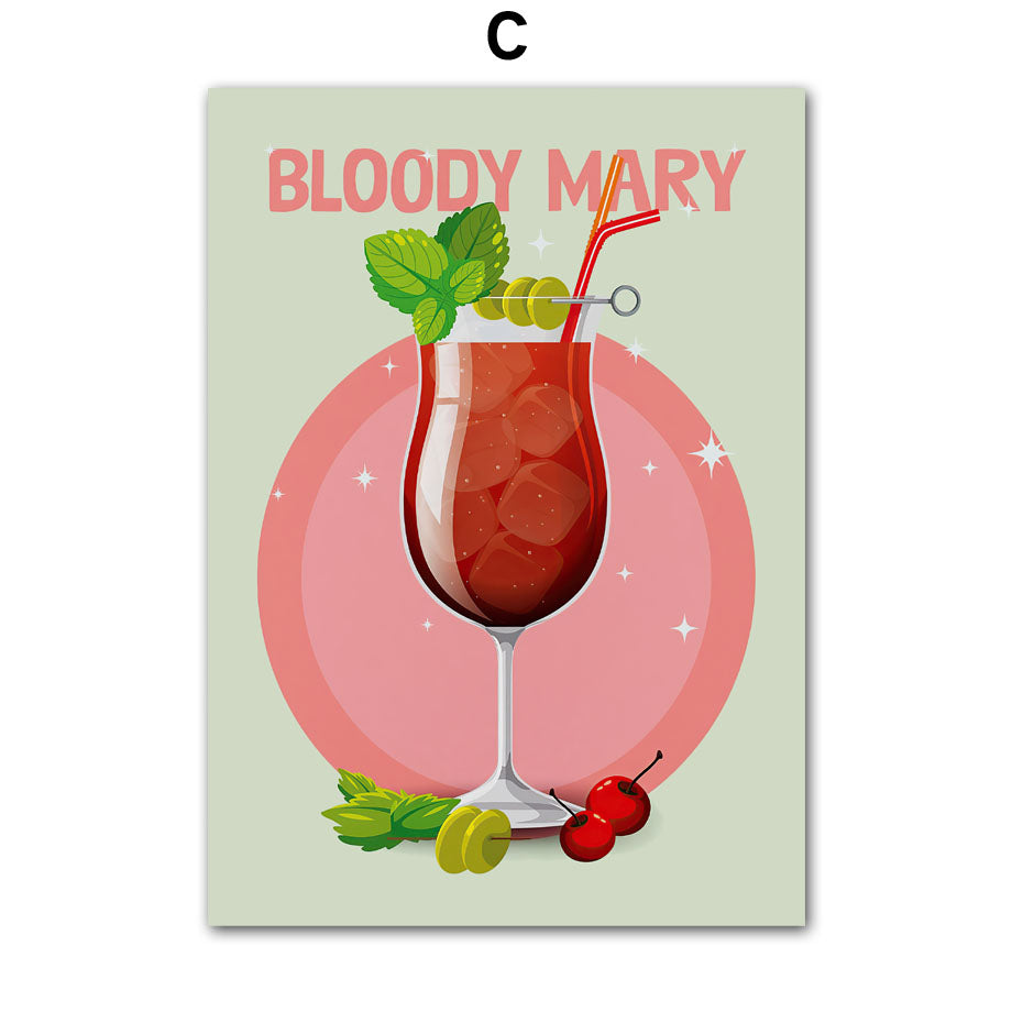 Poster scandinavo art déco