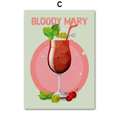 Poster scandinavo art déco