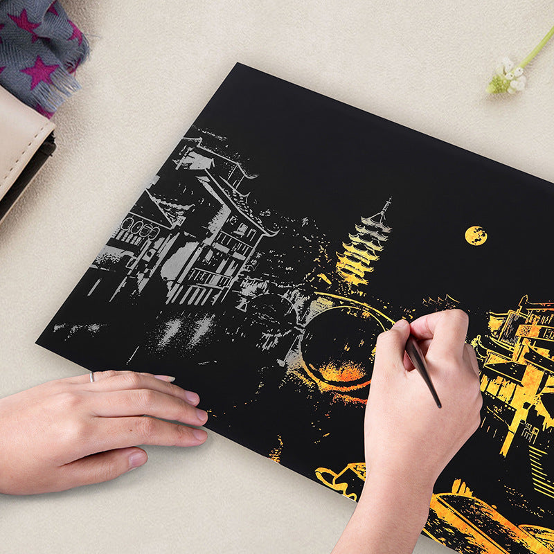 Quadro su tela Città di notte