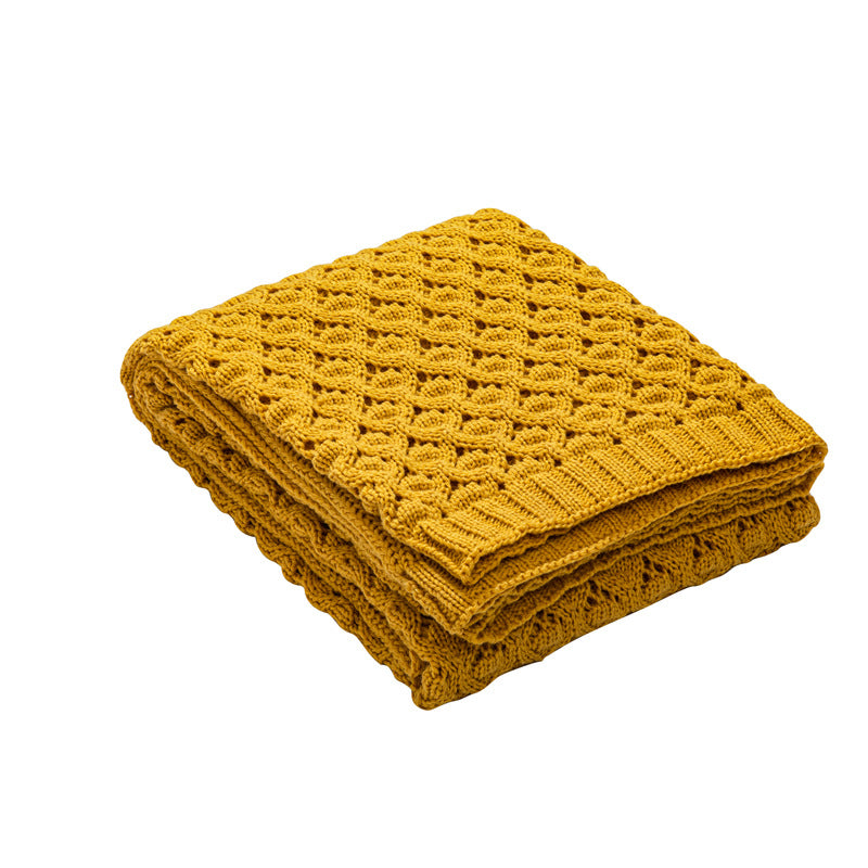 Coperta maglia diamante