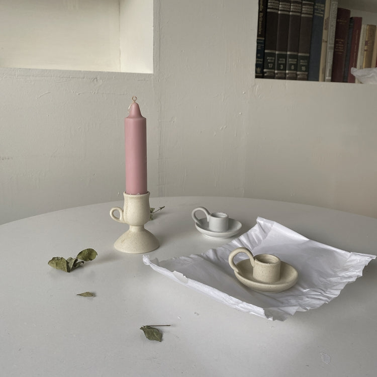 Candelabro ceramica nordico