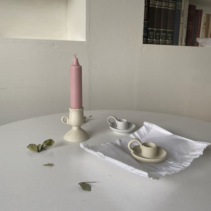 Candelabro ceramica nordico