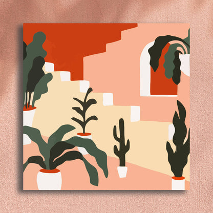 Quadro giardino greco