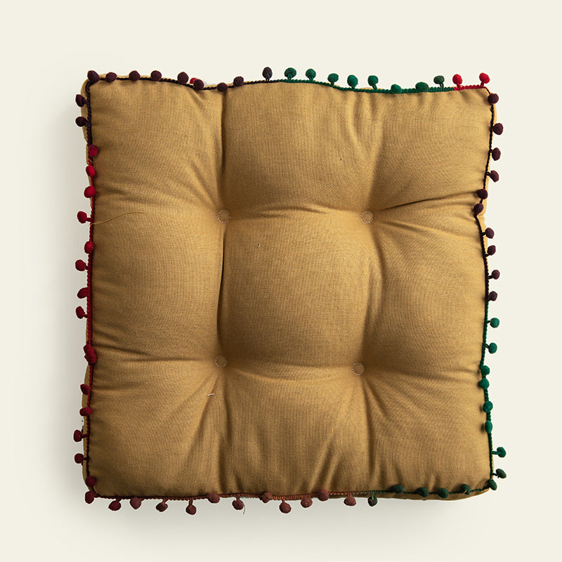 Cuscino con Pompon Nordico