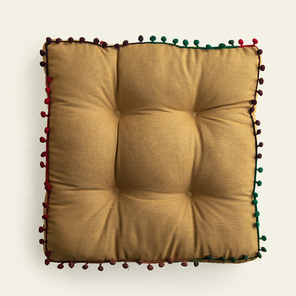 Cuscino con Pompon Nordico