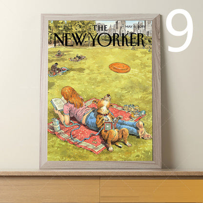 Quadro stile magazine New York