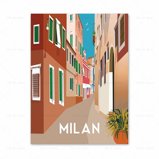 Poster Mete di Viaggio