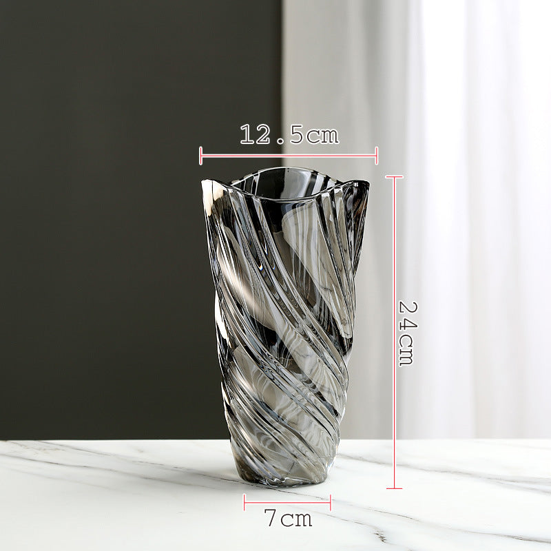 Vaso vetro decorativo
