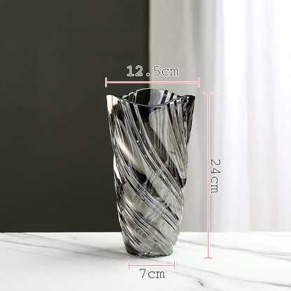 Vaso vetro decorativo