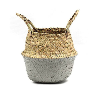 Cestino fiori rattan