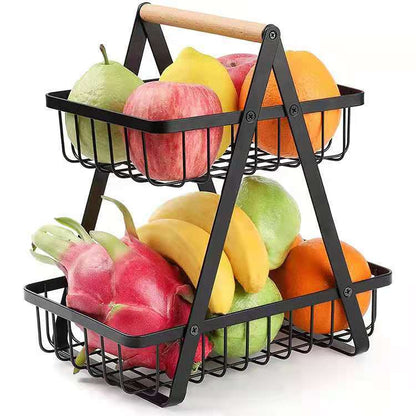 Cesto frutta ferro battuto