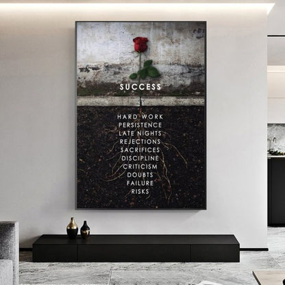 Quadro con proverbio