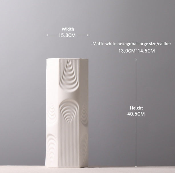 Vaso ceramica minimale