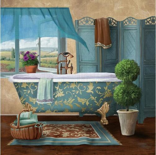 Tela Bagno Retrò