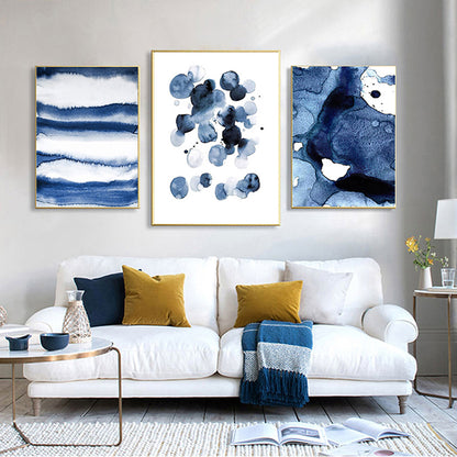 Quadro astratto blu