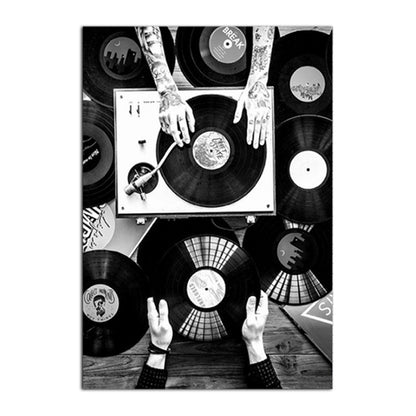 Poster musica vinyl