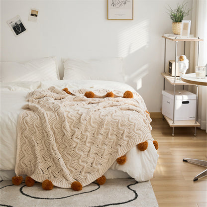 Plaid a maglia Nordic