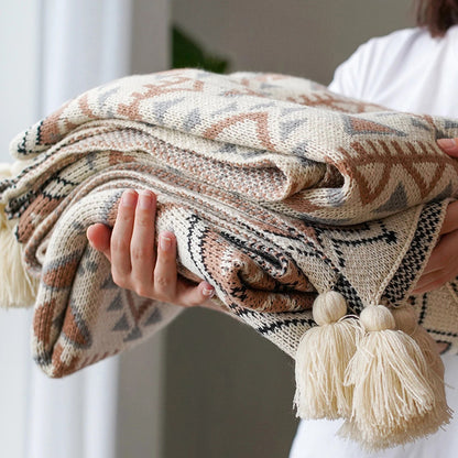 Coperta maglia bohémien