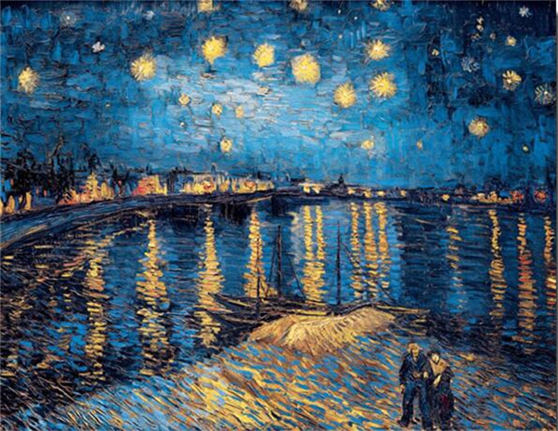 Quadro notte stellata
