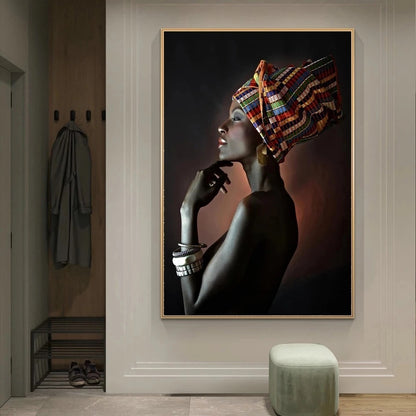 Quadro Donna con Gioielli