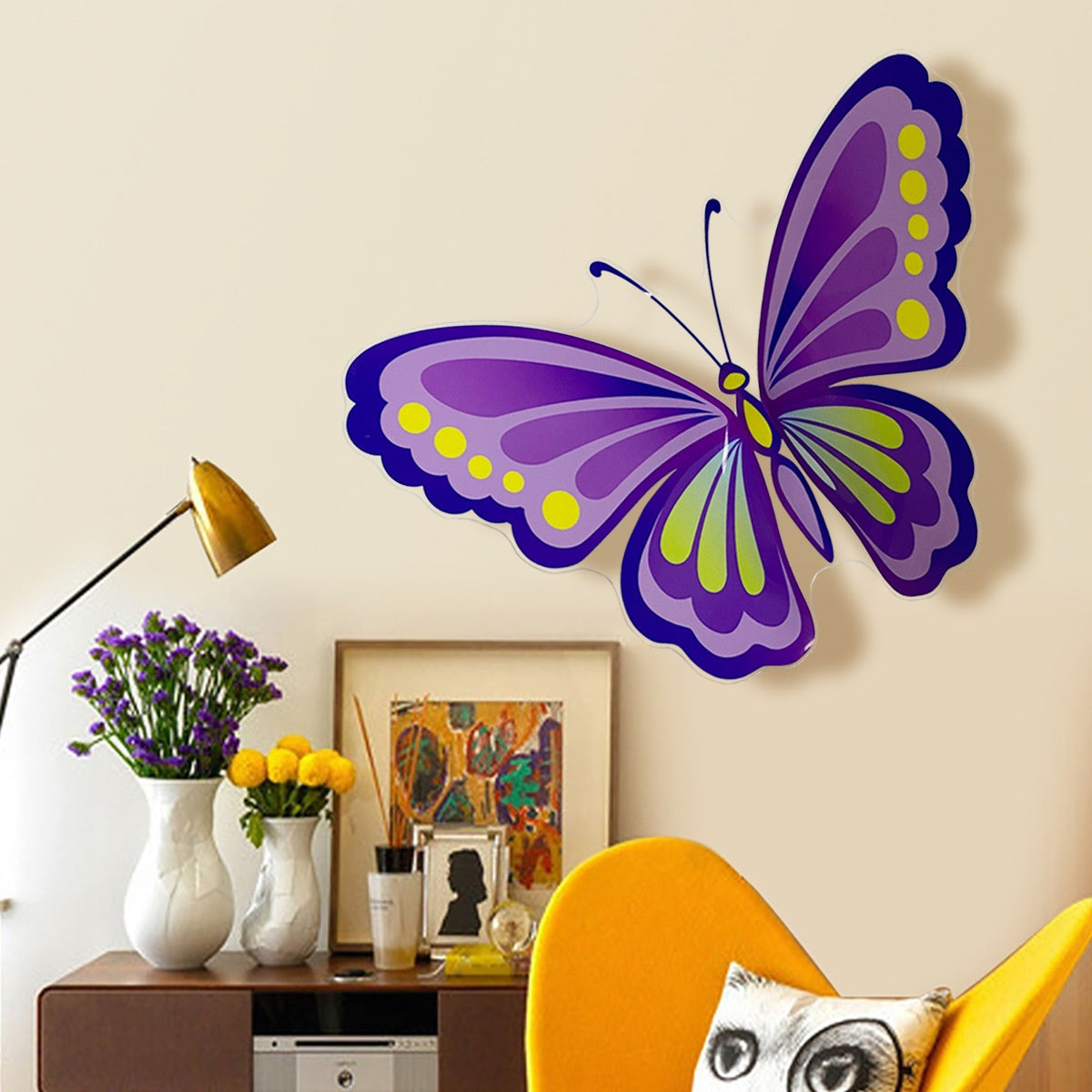 Adesivi farfalle