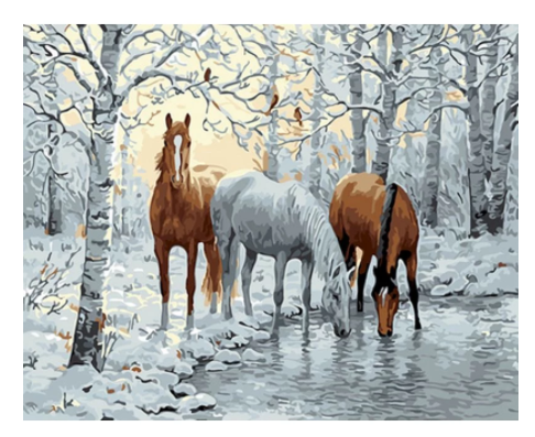 Quadro cavallo fai da te