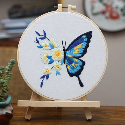 Quadro Ricamato Farfalla
