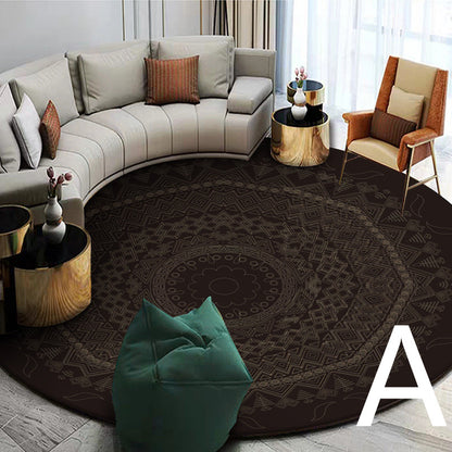 Tappeto mandala stile etnico