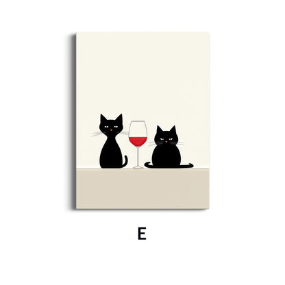 Quadro tela gatto