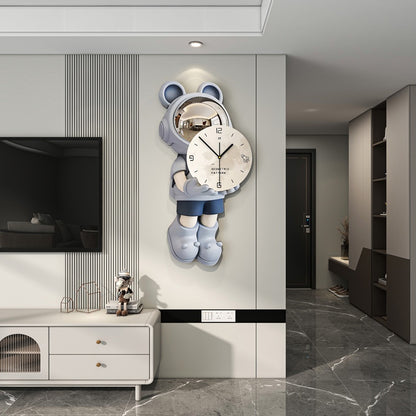 Orologio da parete Astronauta blu