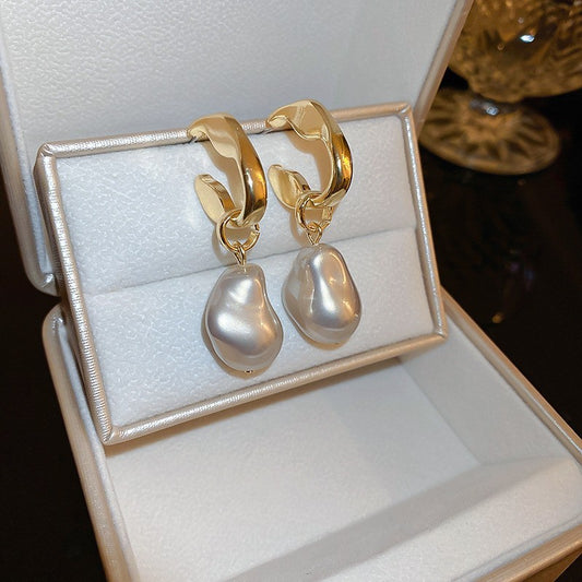 Orecchini perla campestre