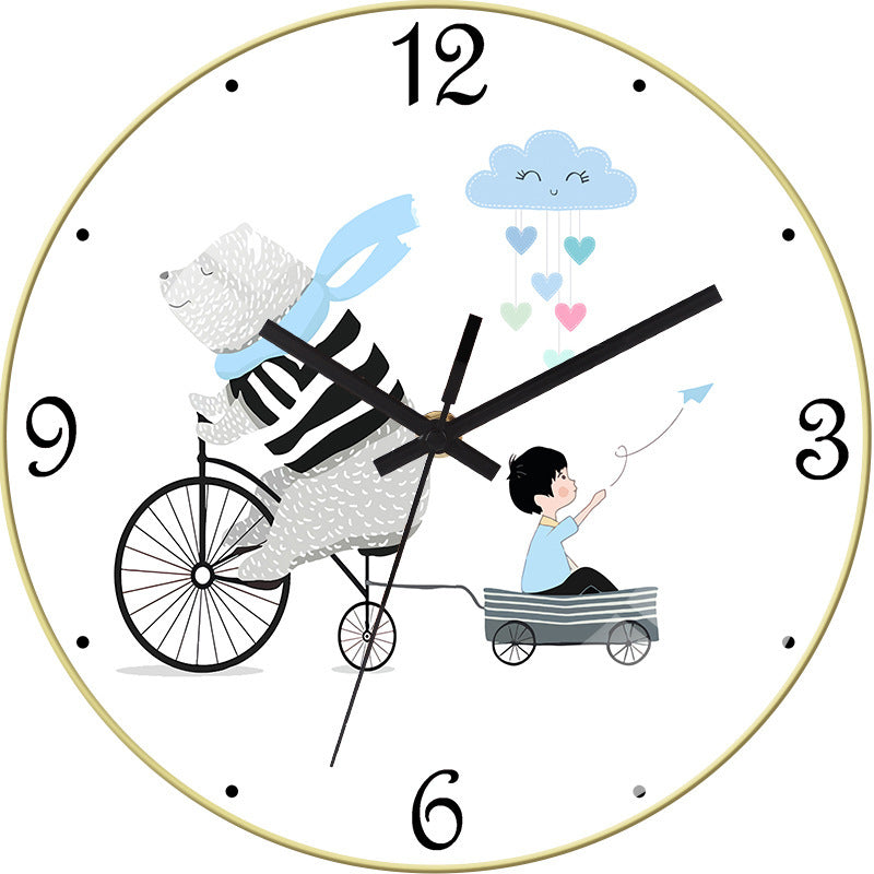 Orologio da parete Leone arcobaleno