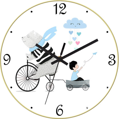 Orologio da parete Leone arcobaleno