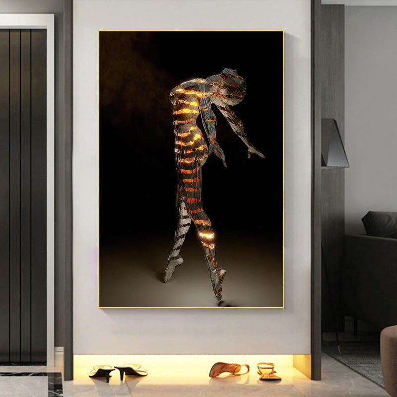 Quadro astratto donna