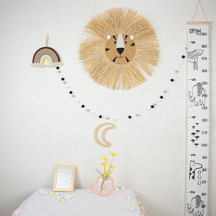 Decorazione murale leone nordica