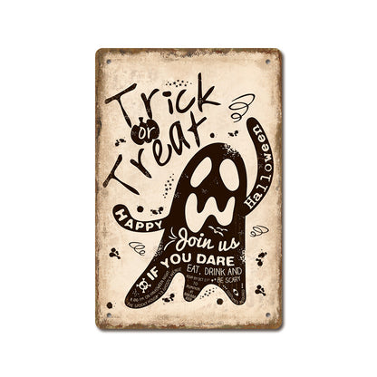 Quadro Halloween ferro
